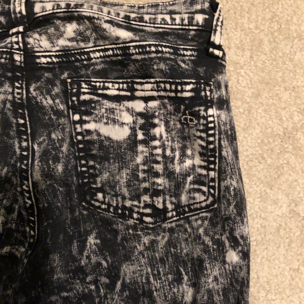 Rag & Bone splatter detail jeans